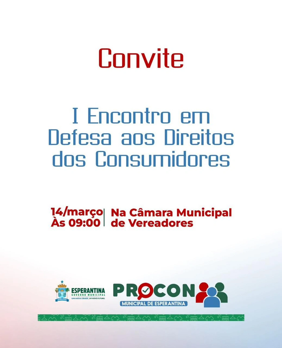 Encontro em defesa dos direitos e deveres dos consumidores