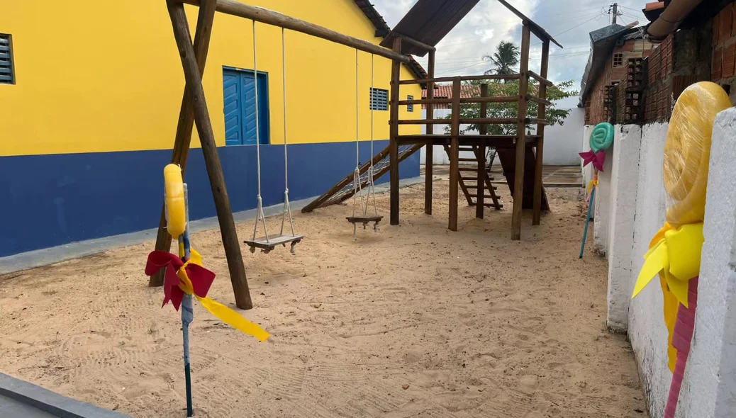 Espaço de lazer para as crianças