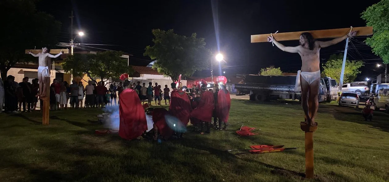 Espetáculo A Paixão de Cristo em Esperantina