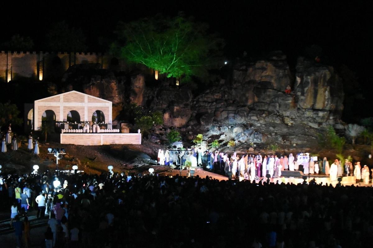 Espetáculo Paixão de Cristo em Floriano