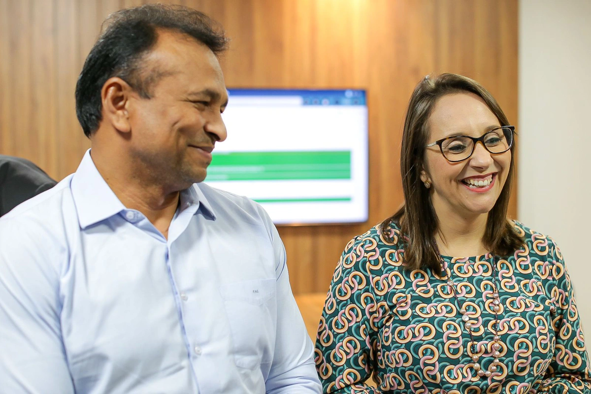 Fábio Abreu e Renata Abreu