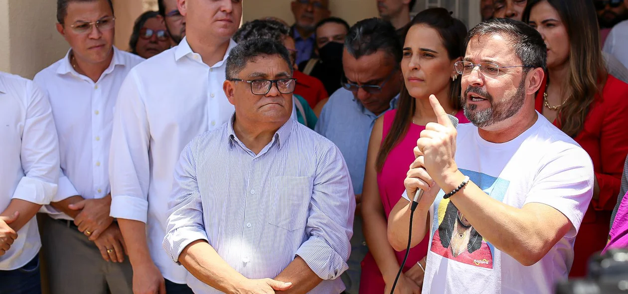 Fábio Novo discursando