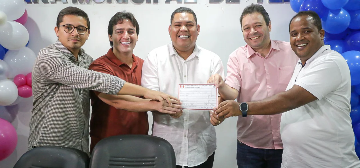 Filiação do candidato a vereador Jonh Wallace