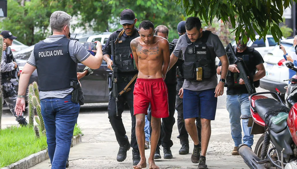 Gleison Ferreira Silva foi preso nesta sexta-feira