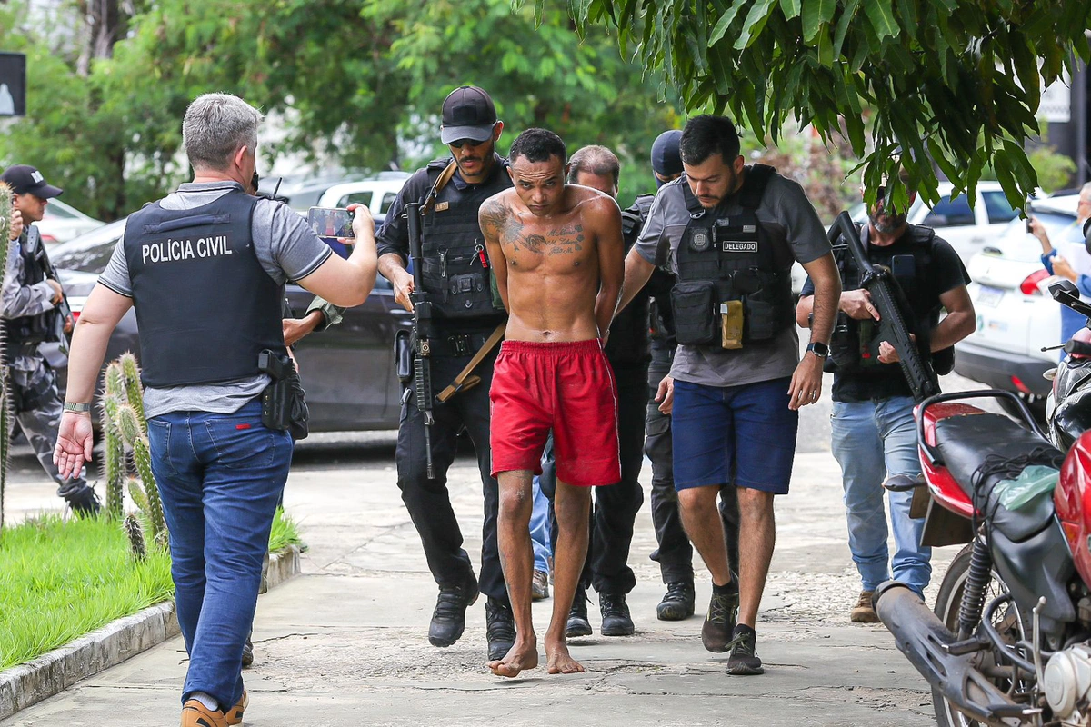 Gleison Ferreira Silva foi preso nesta sexta-feira