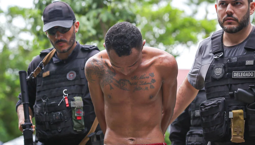 Gleison Ferreira Silva preso pelo DHPP