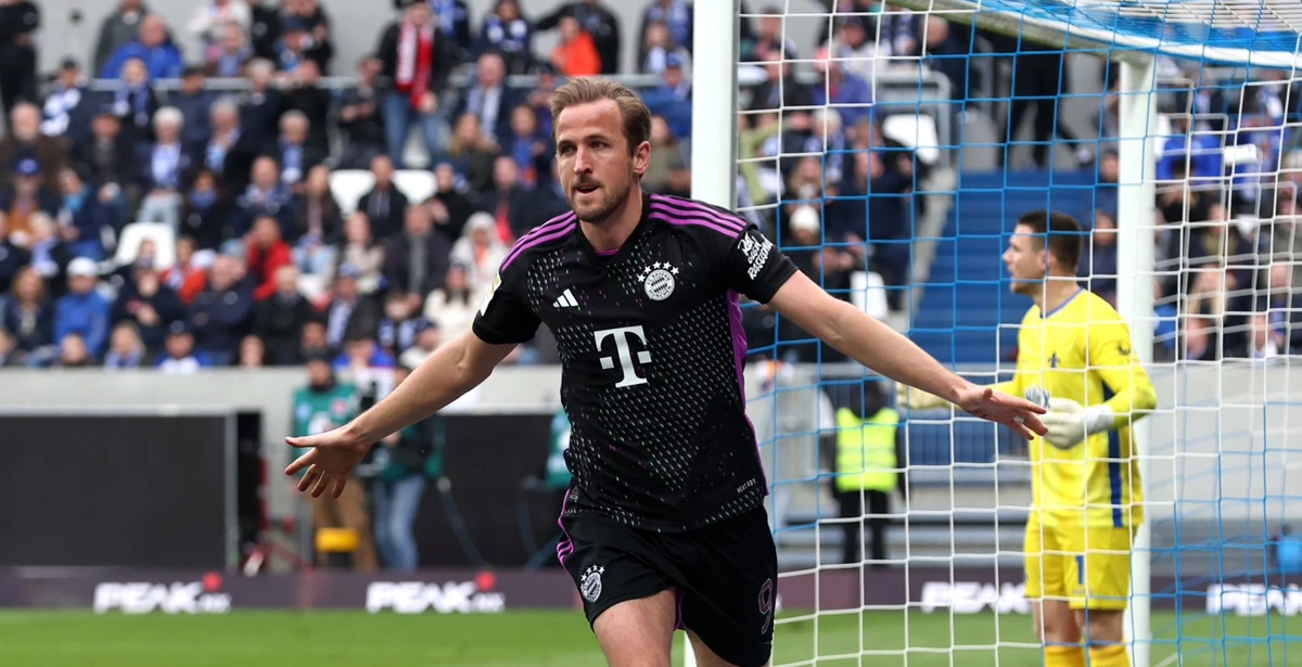 Harry Kane quebra recorde na Bundesliga