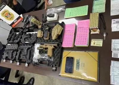 Homem é preso por criar rifas em que prêmios eram armas em SP