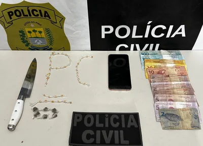 Homem é preso por tráfico de drogas em Caxingó