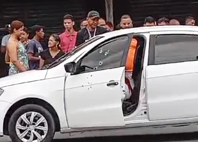 Homem foi executado a tiros dentro de carro em Timon