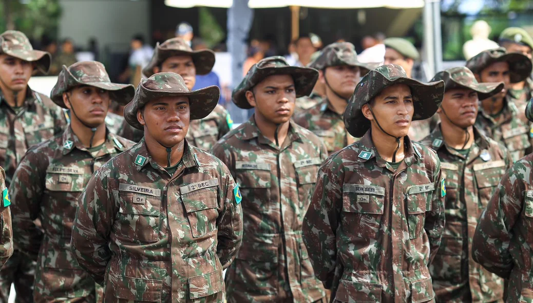 Homens do Exército Brasileiro