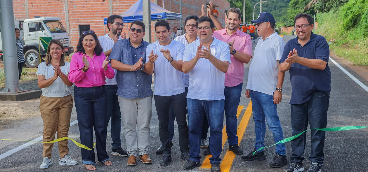Inauguração da revitalização e manutenção da sinalização rodoviária na Rodovia PI-233