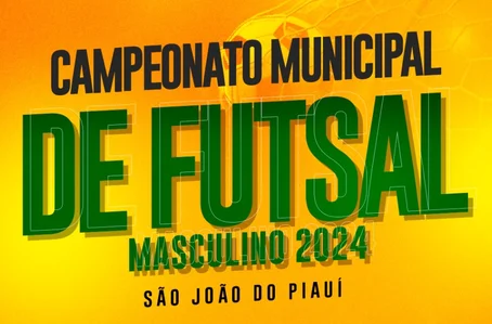 Inscrições do Campeonato de Futsal de São João do Piauí