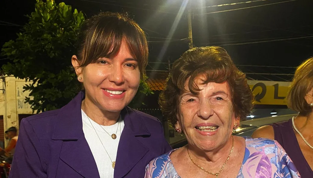 Ivanária Sampaio e Anatália Sampaio