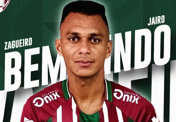 Jairo, zagueiro do Fluminense-PI