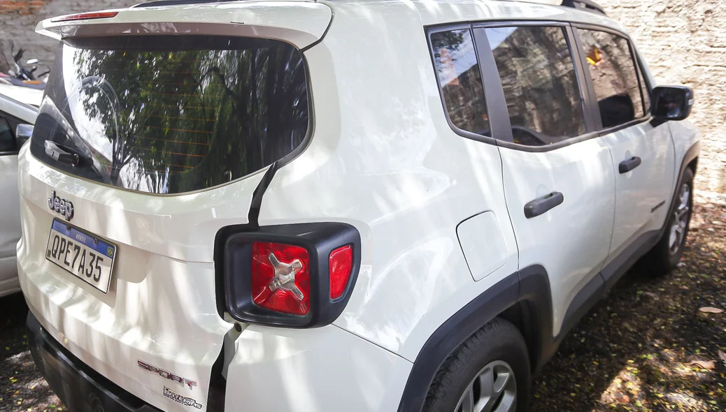 Jeep Renegade apreendido
