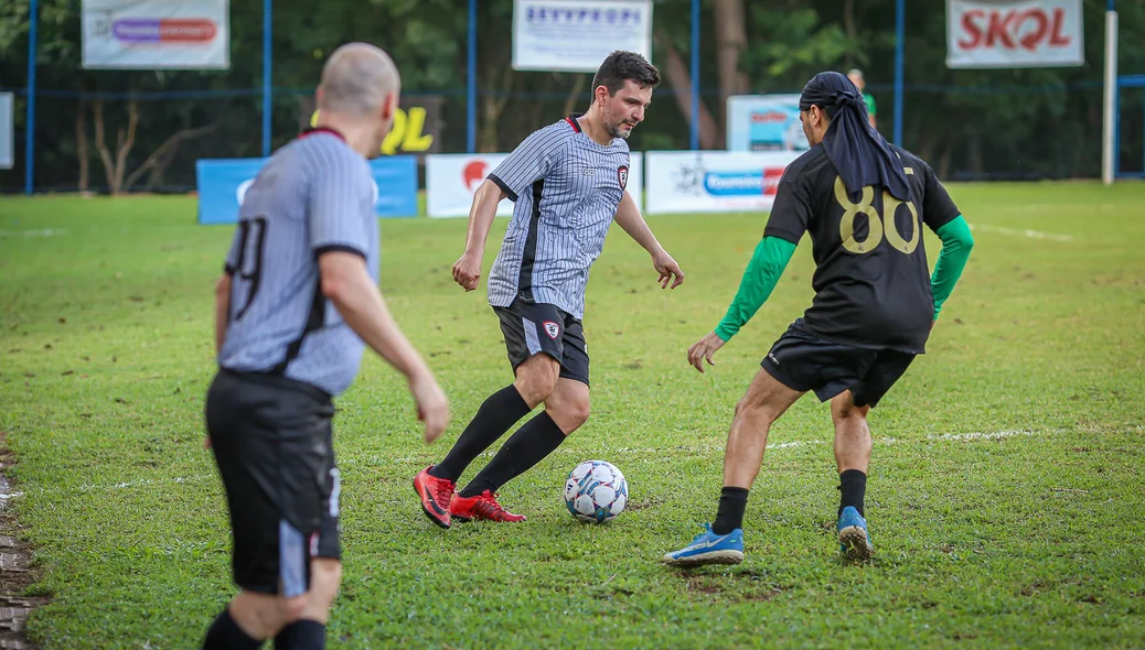 Jogo foi movimentado
