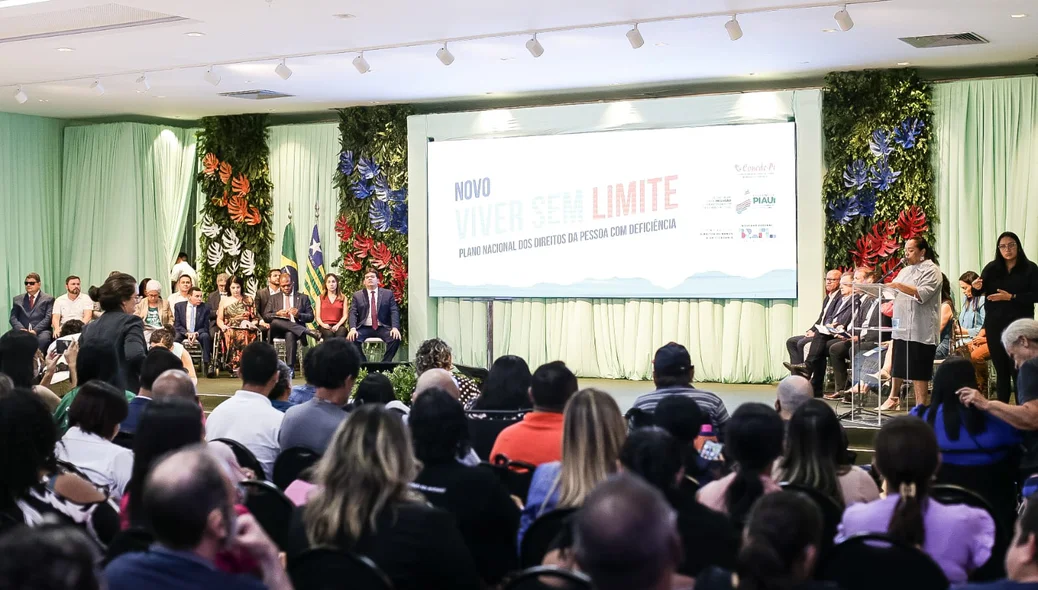 Lançamento do programa Novo Viver sem Limite