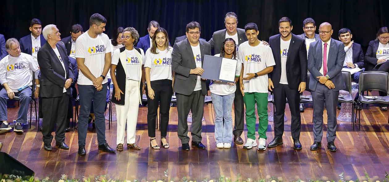 Lançamento do programa pé-de-meia no Piauí