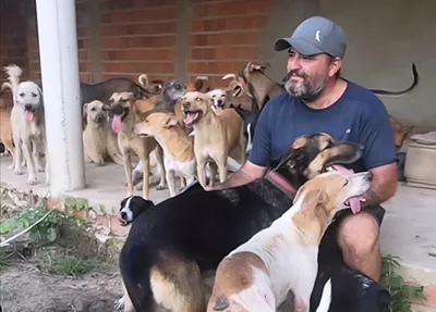 Lar do Nando abriga animais abandonados