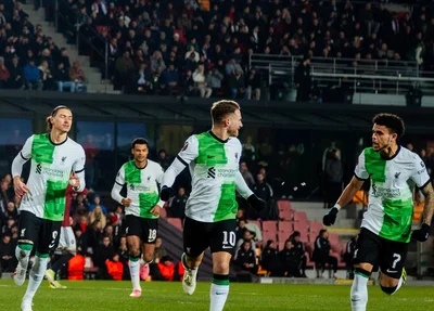 Liverpool goleou o Sparta Praga por 5 a 1 fora de casa