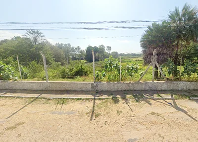 Local onde o corpo foi encontrado em Parnaíba