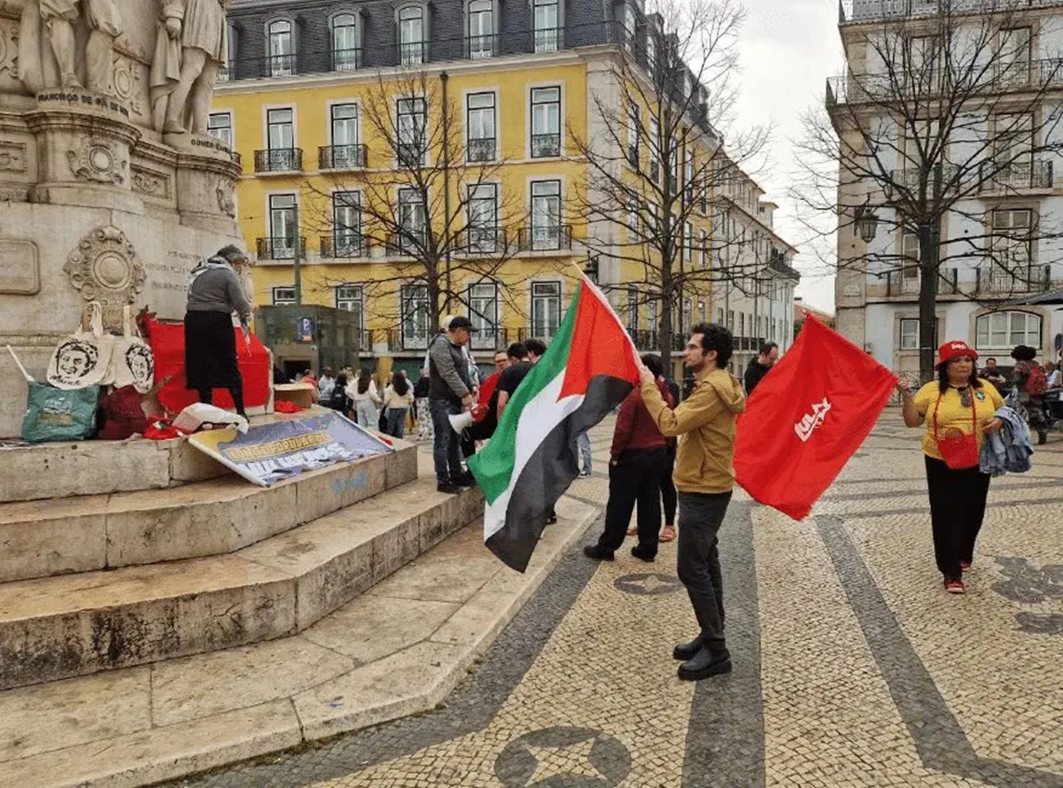 Manifestação do PT em Lisboa