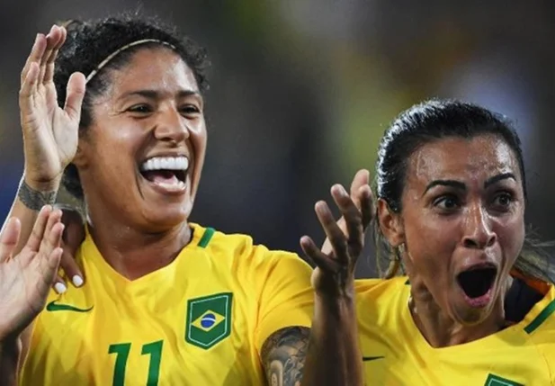 Marta e Cristiane retornaram à Seleção Brasileira