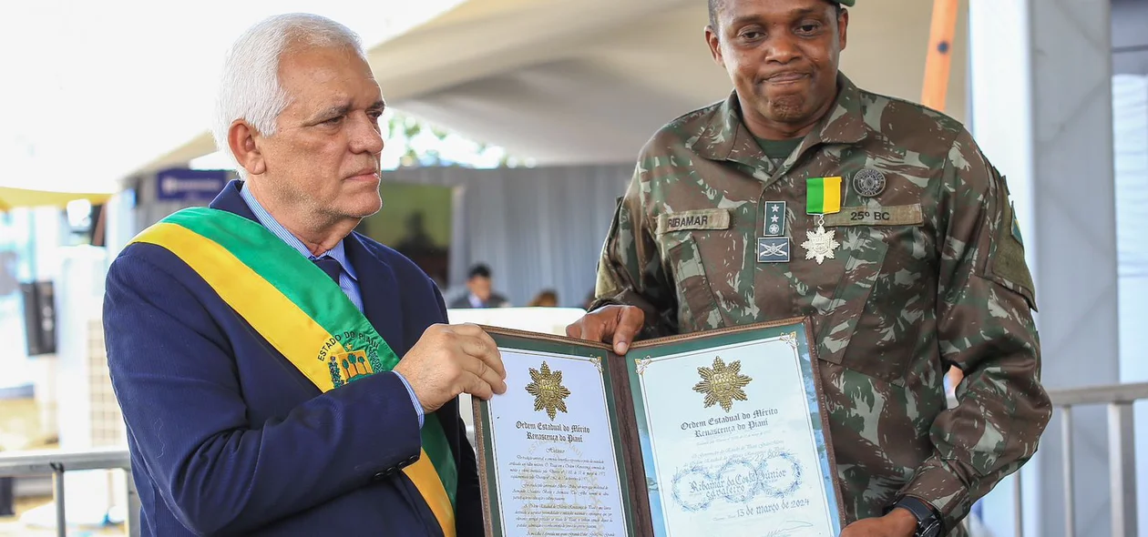 Medalhas foram entregas na solenidade da Batalha do Jenipapo