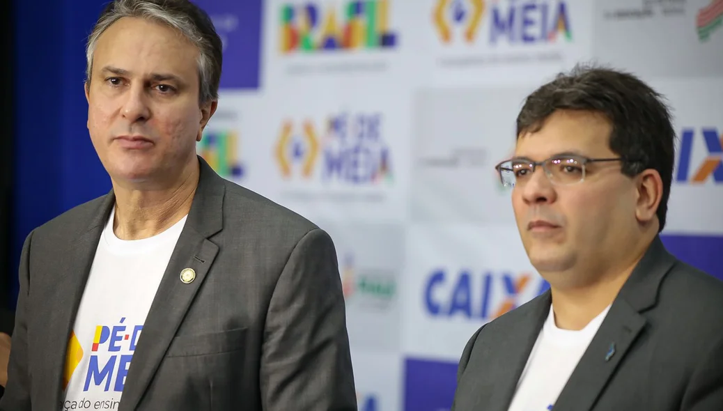 Ministro Camilo Santana e Rafael Fonteles