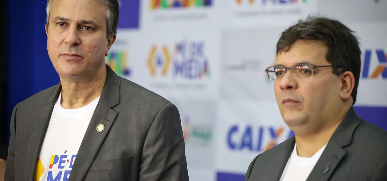 Ministro Camilo Santana e Rafael Fonteles
