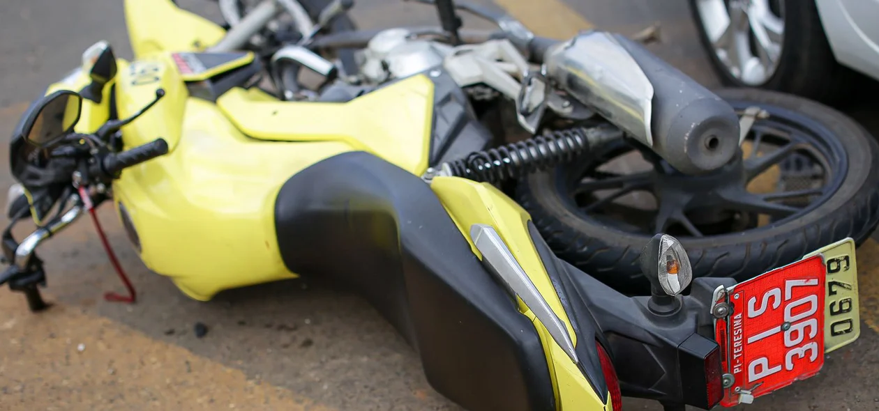 Motocicleta do mototaxista
