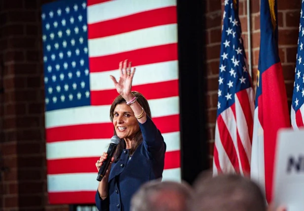 Nikki Haley é candidata pelo Partido Republicano