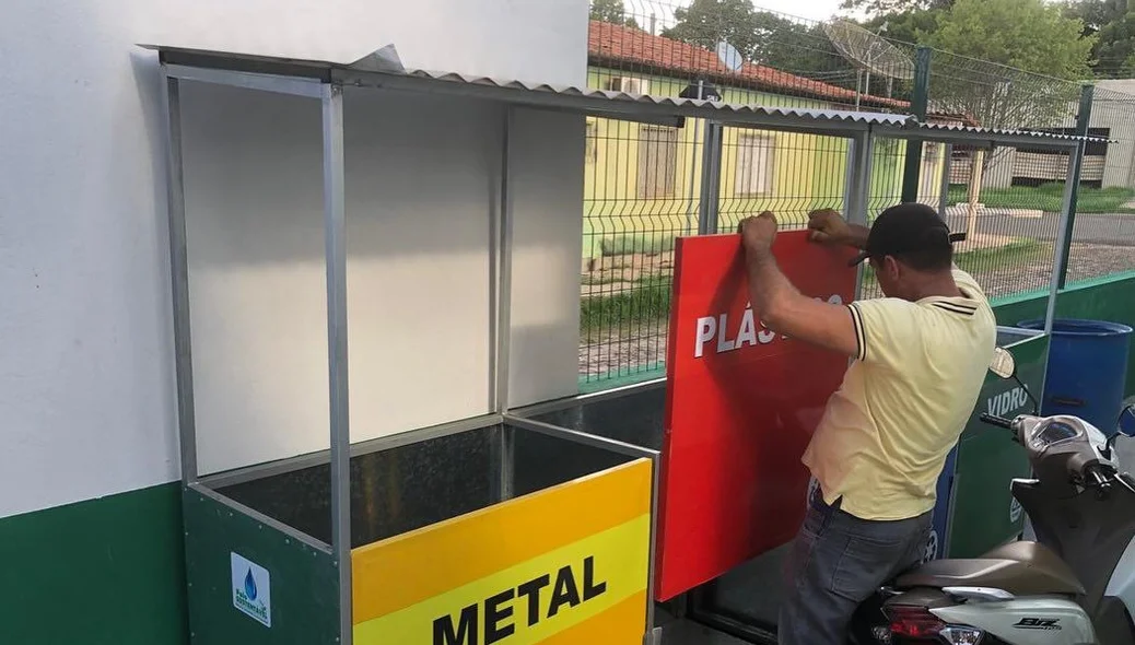 O descarte adequado de materiais poderá ser feito
