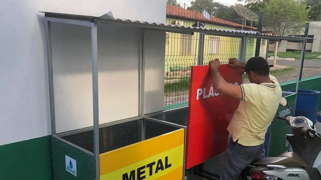 O descarte adequado de materiais poderá ser feito