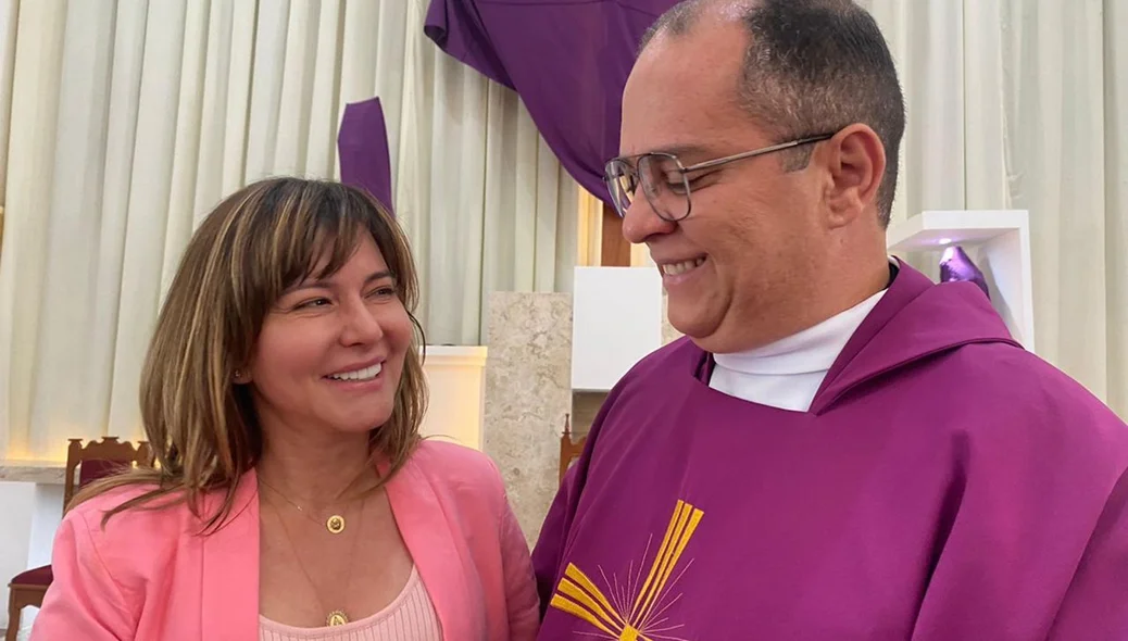O dia começou com a celebração da missa