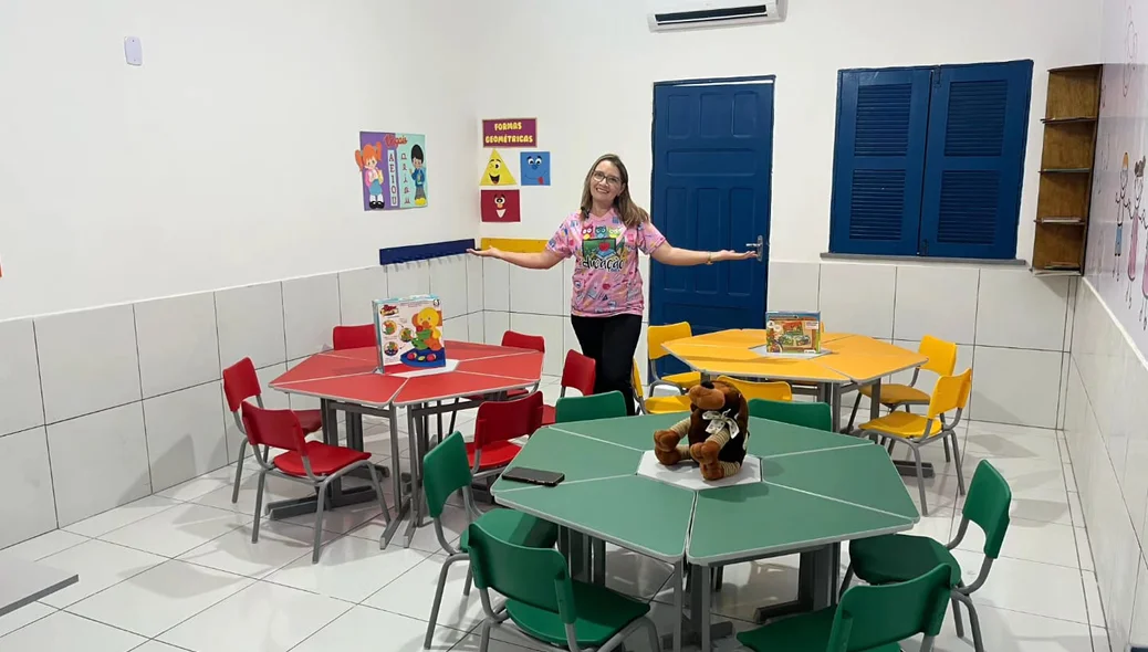 O local tem salas climatizadas