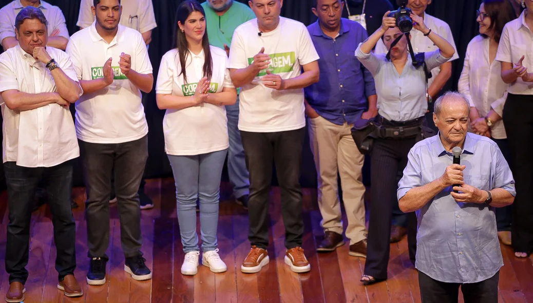O pré-candidato reuniu sua base para as eleições deste ano