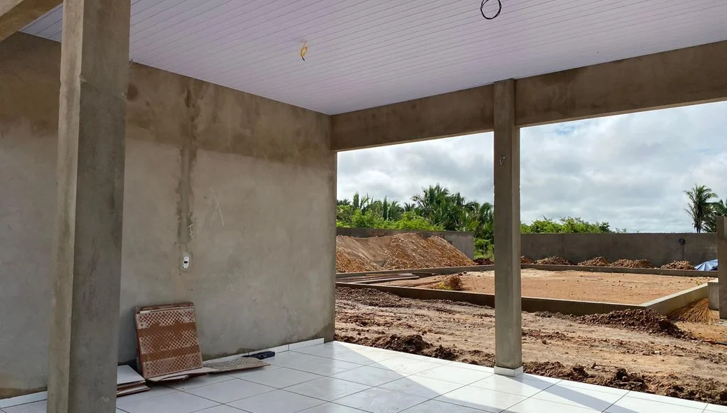 Obras avançando em ritmo acelerado