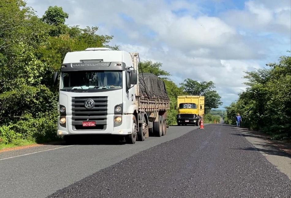 Obras do DER no Território dos Carnaubais