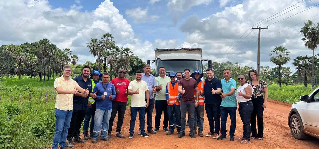 Obras do DER-PI em Aroazes
