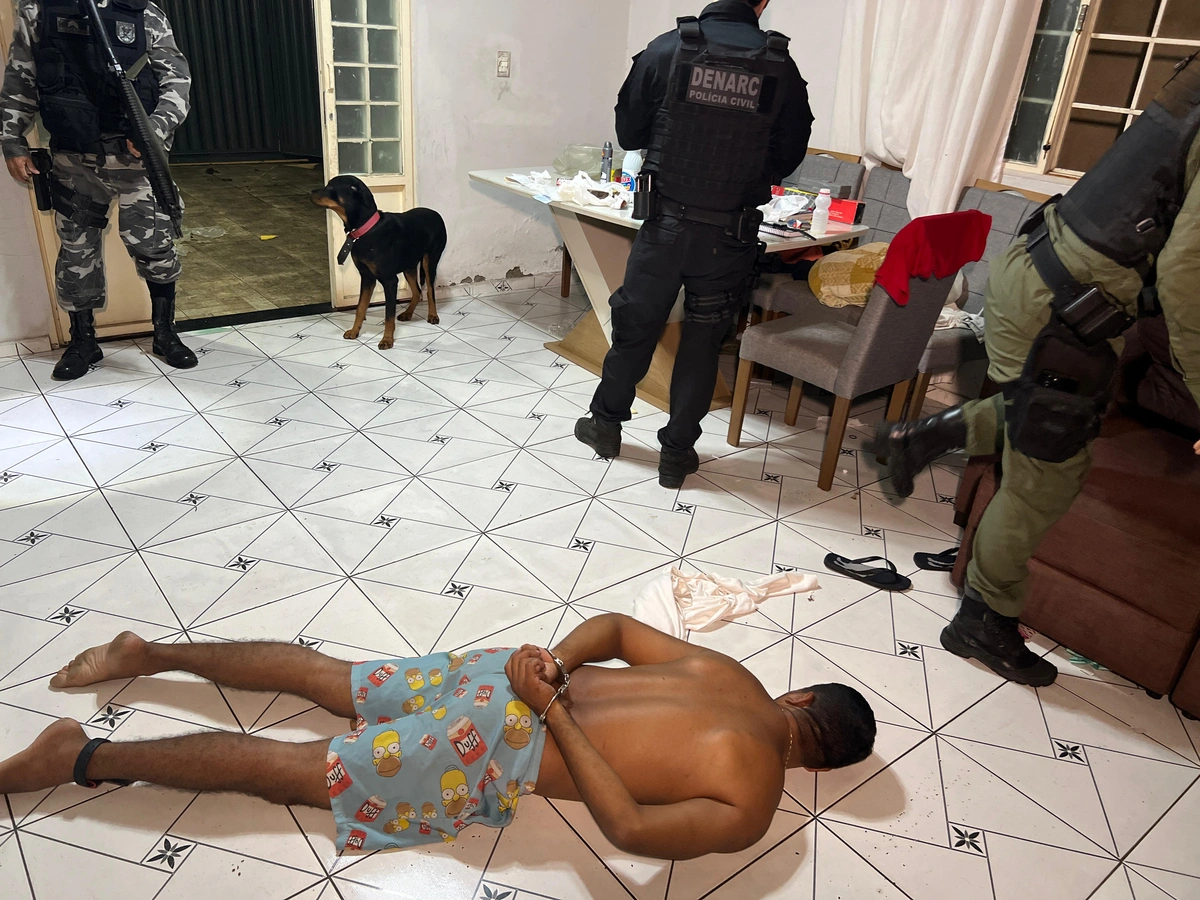 Operação do DENARC na zona sudeste de Teresina