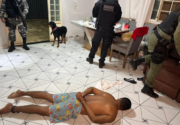 Operação do DENARC na zona sudeste de Teresina