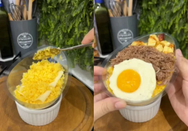 Ovo de Páscoa sabor cuscuz