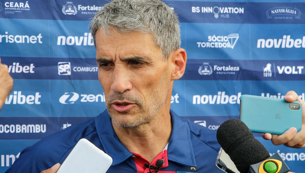 Pablo Vojvoda, técnico do Fortaleza