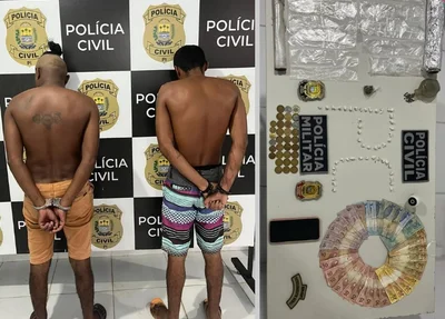 Pai e filho são presos em Esperantina