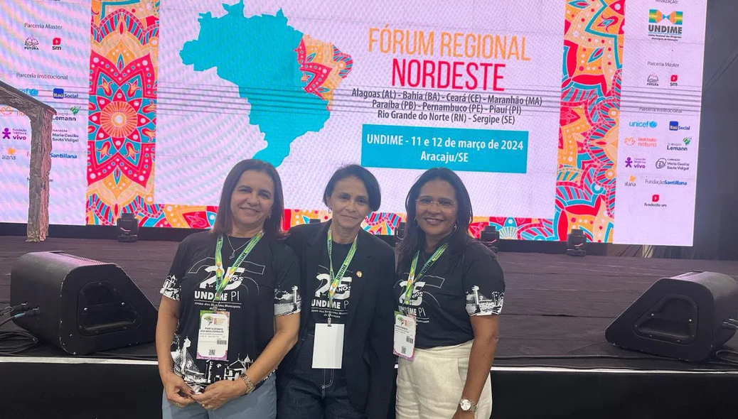 Participação no Fórum Regional da Undime Nordeste