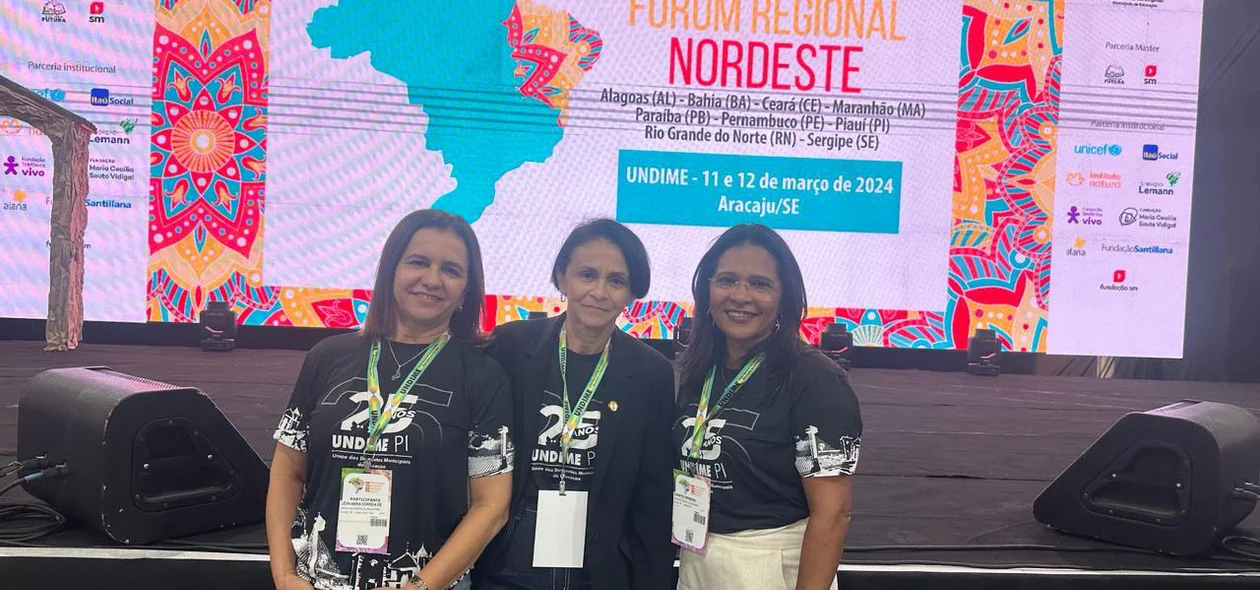 Participação no Fórum Regional da Undime Nordeste