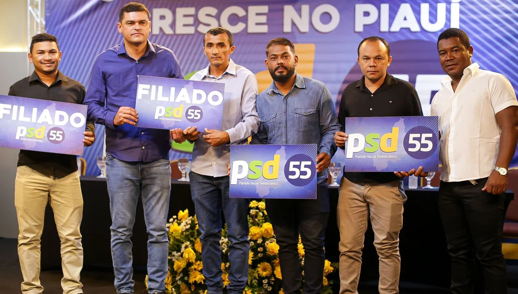 Políticos se filiando