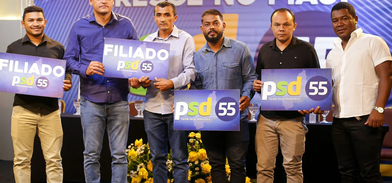 Políticos se filiando
